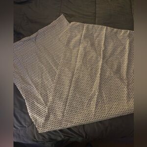 White and Black body pillow case